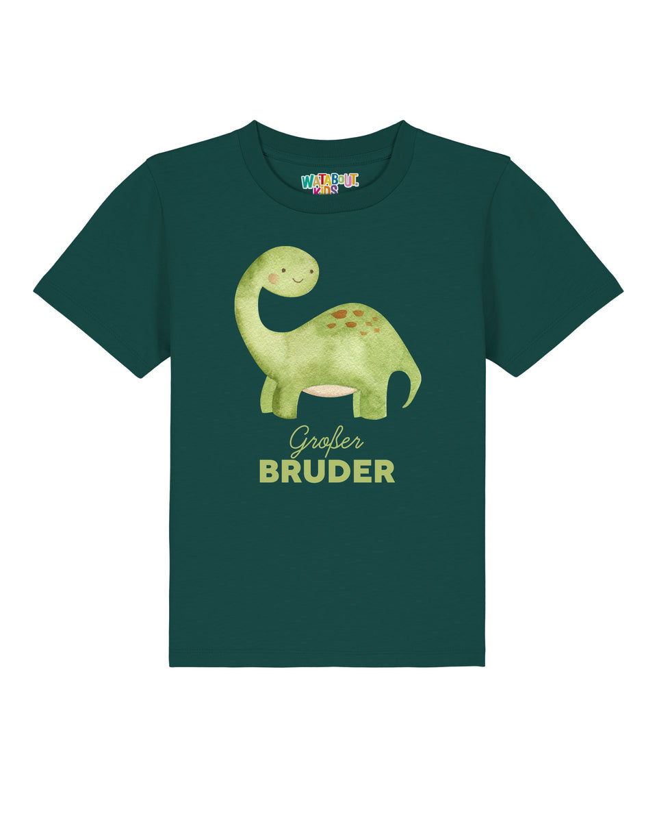 Großer Bruder T-Shirt Mit Dino-Motiv - Weiches Baumwollshirt Für Kleinkinder