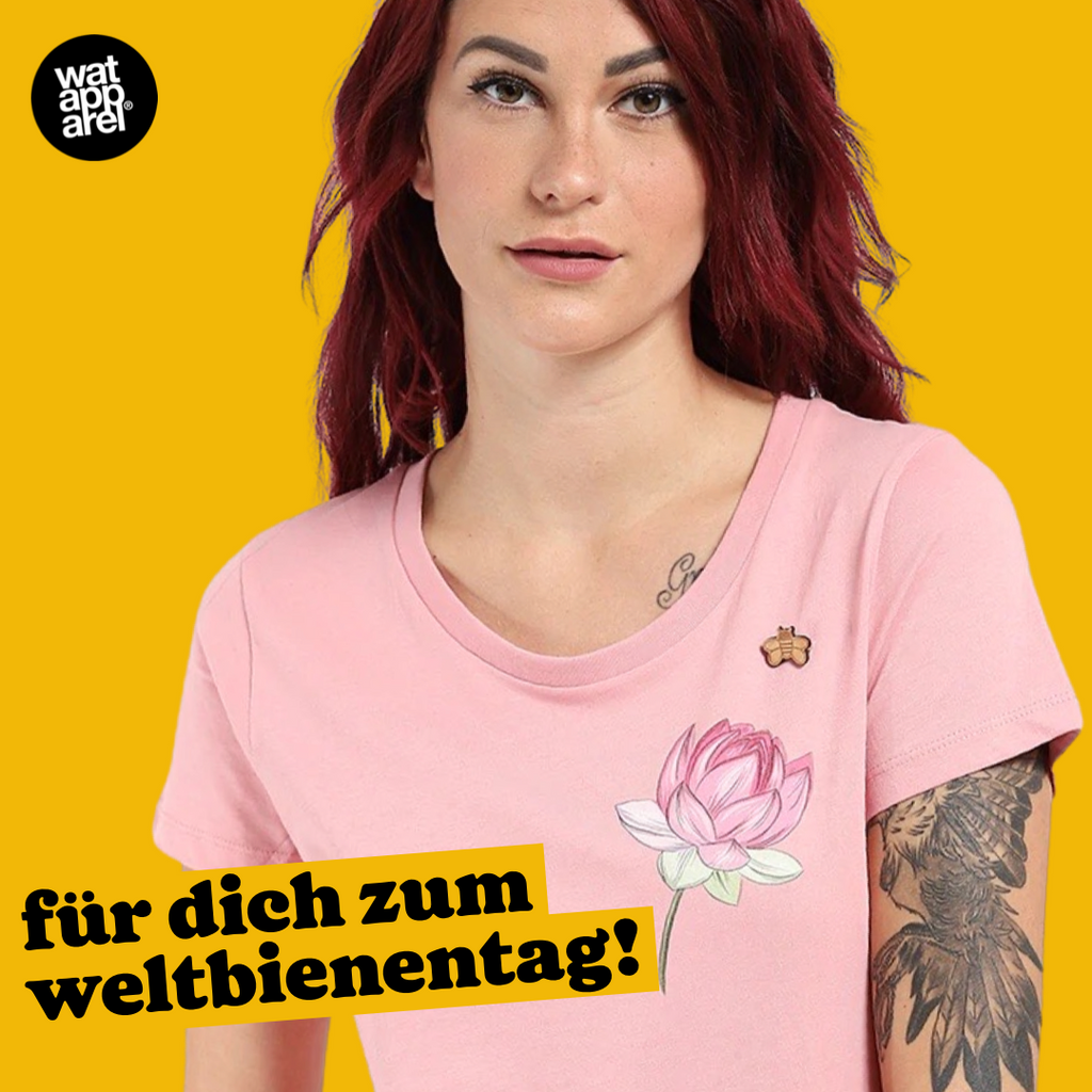 watapparel – Blume mit Biene