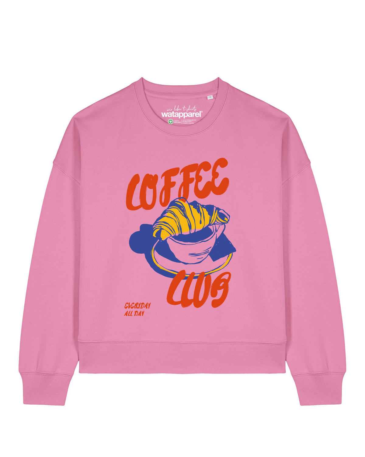 Coffee club | Sweatshirt Frauen-front;C129