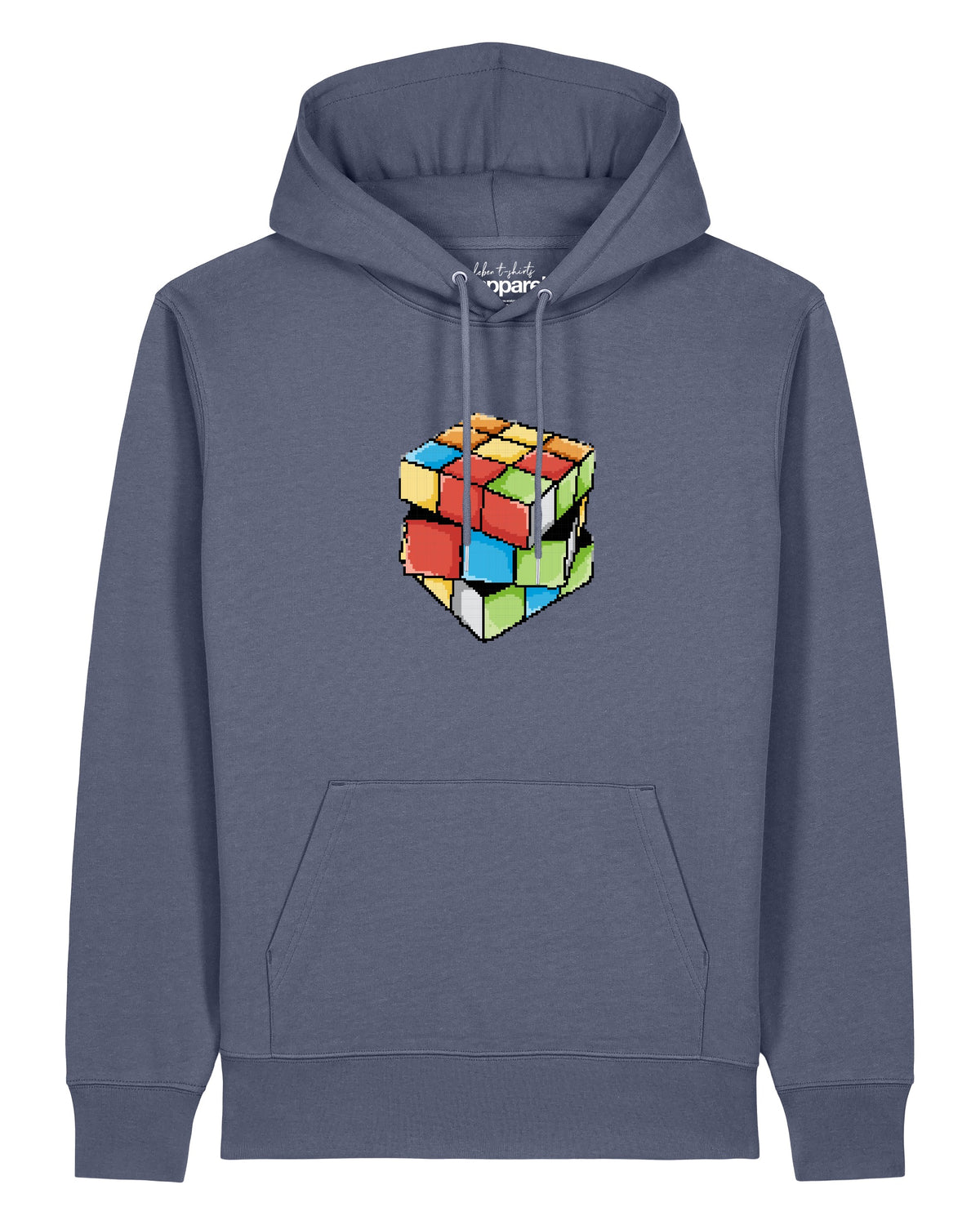 Pixel Zauberwürfel | Hoodie Unisex-front;C156