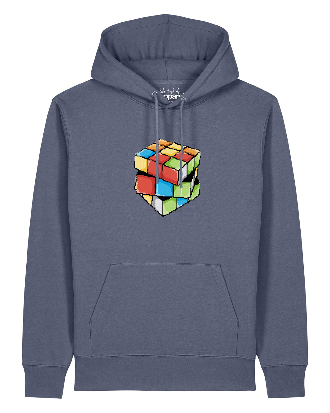 Pixel Zauberwürfel | Hoodie Unisex-front;C156