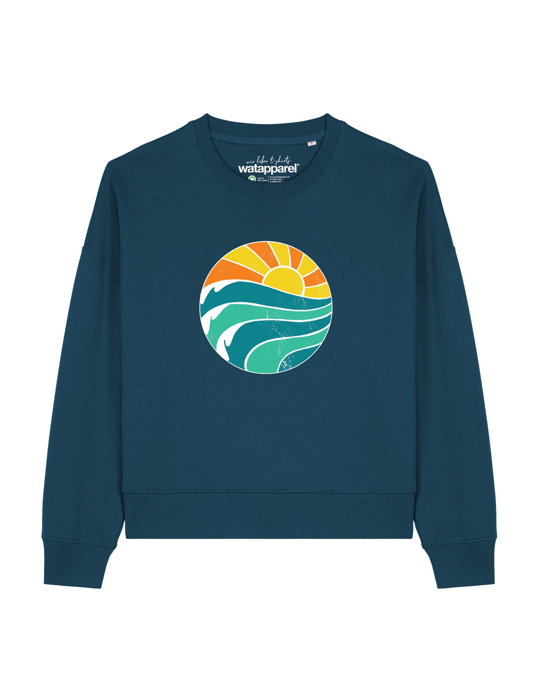 Summer Sun | Sweatshirt Frauen-front;C136