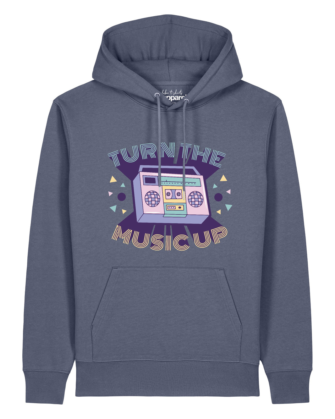 Turn the music up | Hoodie Unisex-front;C156
