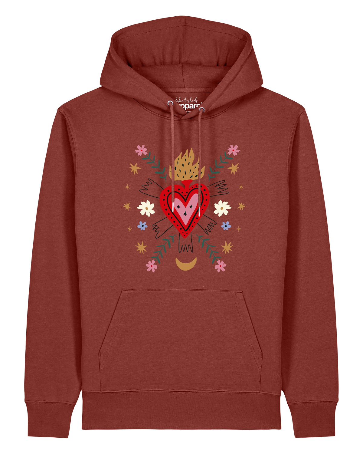 Love and flex | Hoodie Unisex-front;C150