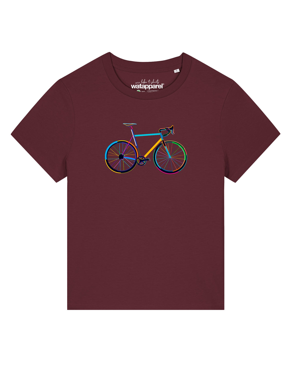 Fahrrad by night | T-Shirt Frauen-front;C244