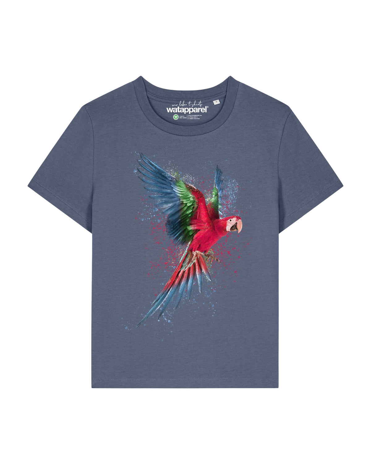 Papagei | T-Shirt Frauen-front;C156