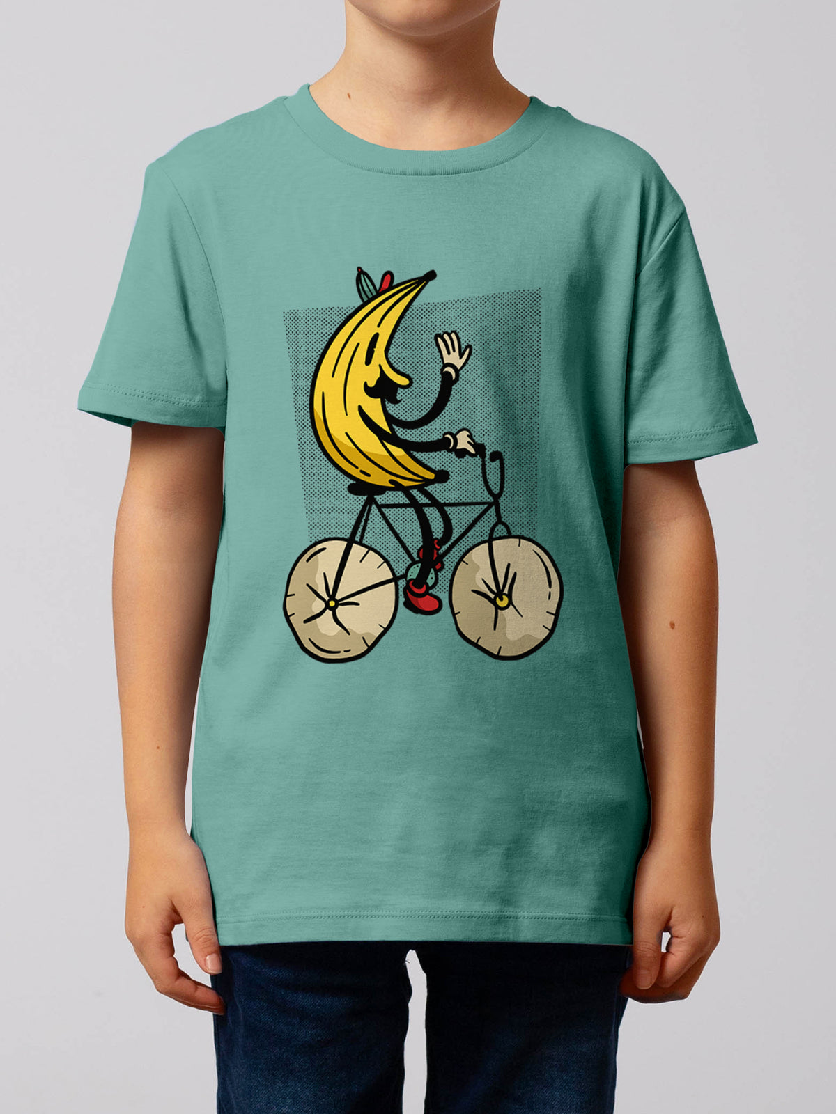 Banana Rider | T-Shirt Kinder-model_01;C060