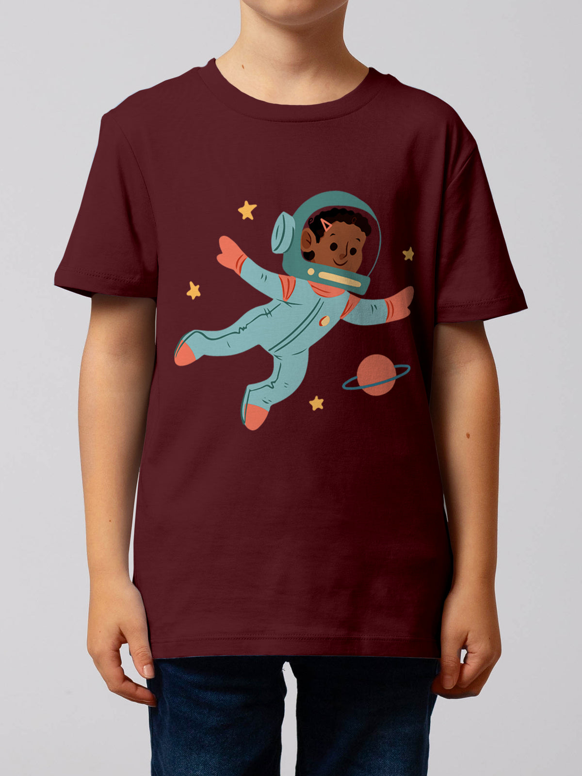 Astronaut Kind | T-Shirt Kinder-model_01;C244