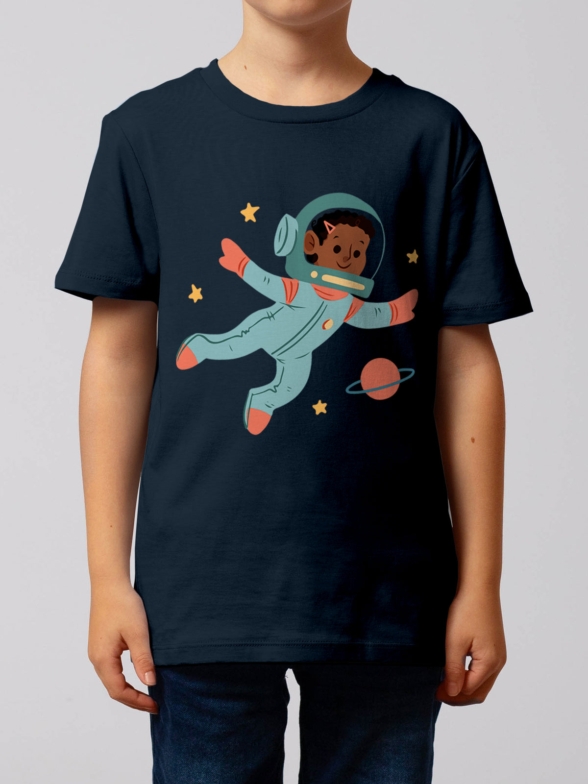 Astronaut Kind | T-Shirt Kinder-model_01;C727