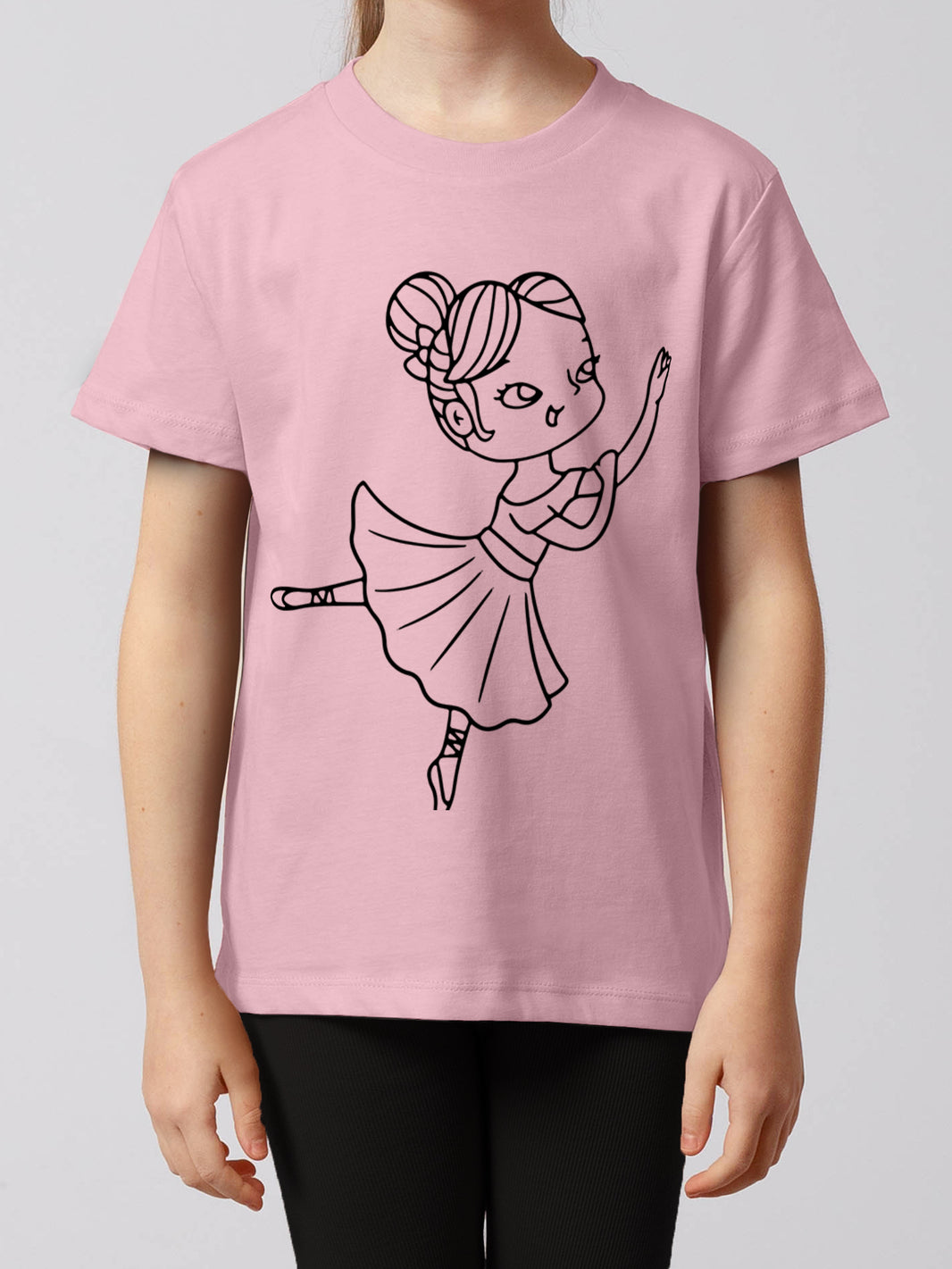 Ballerina | T-Shirt Kinder-model_01;C005