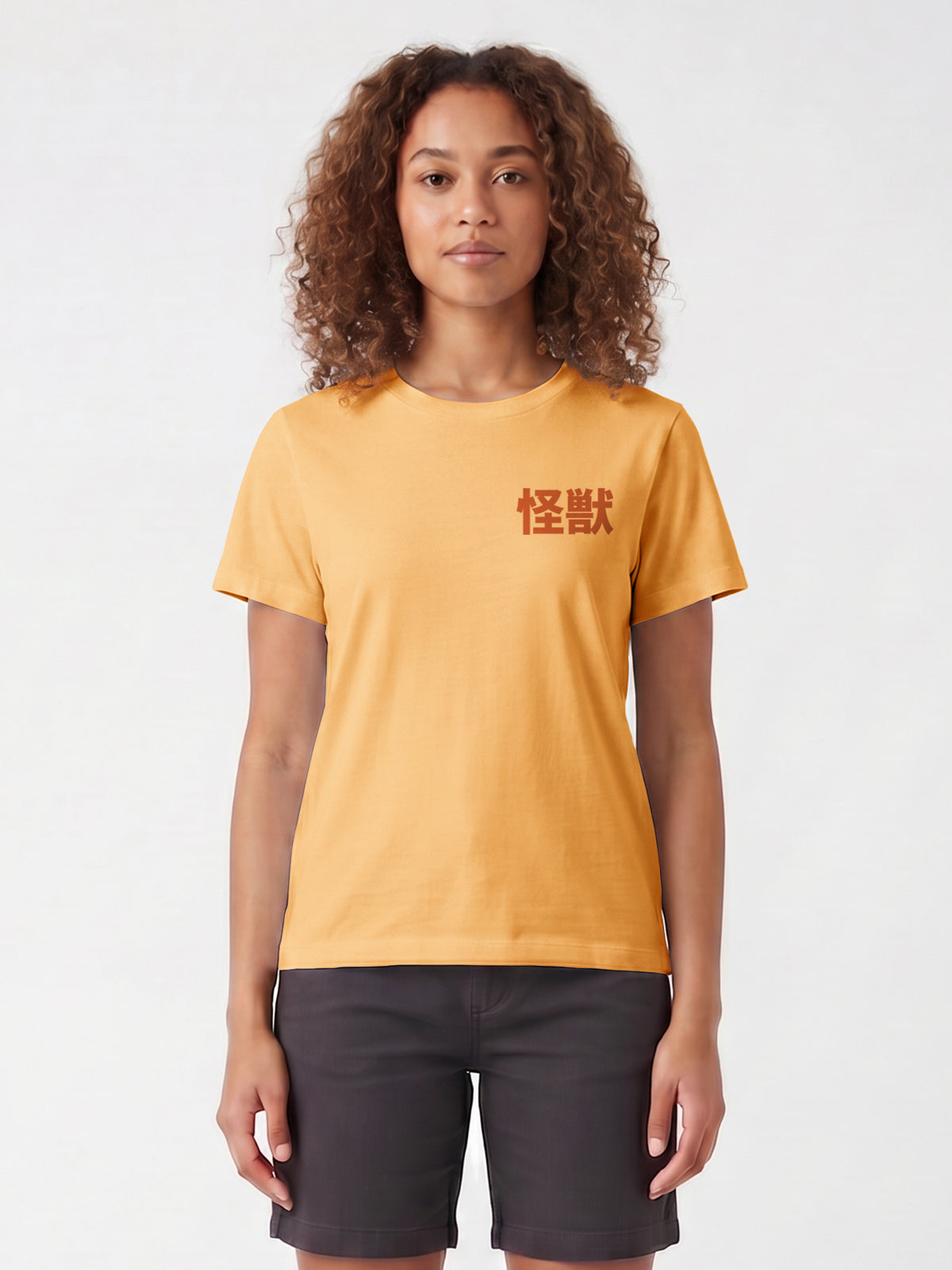 Ramen Dino | T-Shirt Frauen-model_01;C142