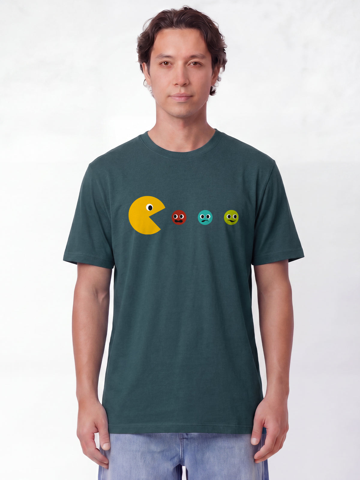 Pacmännchen | T-Shirt Unisex-model_01;C702