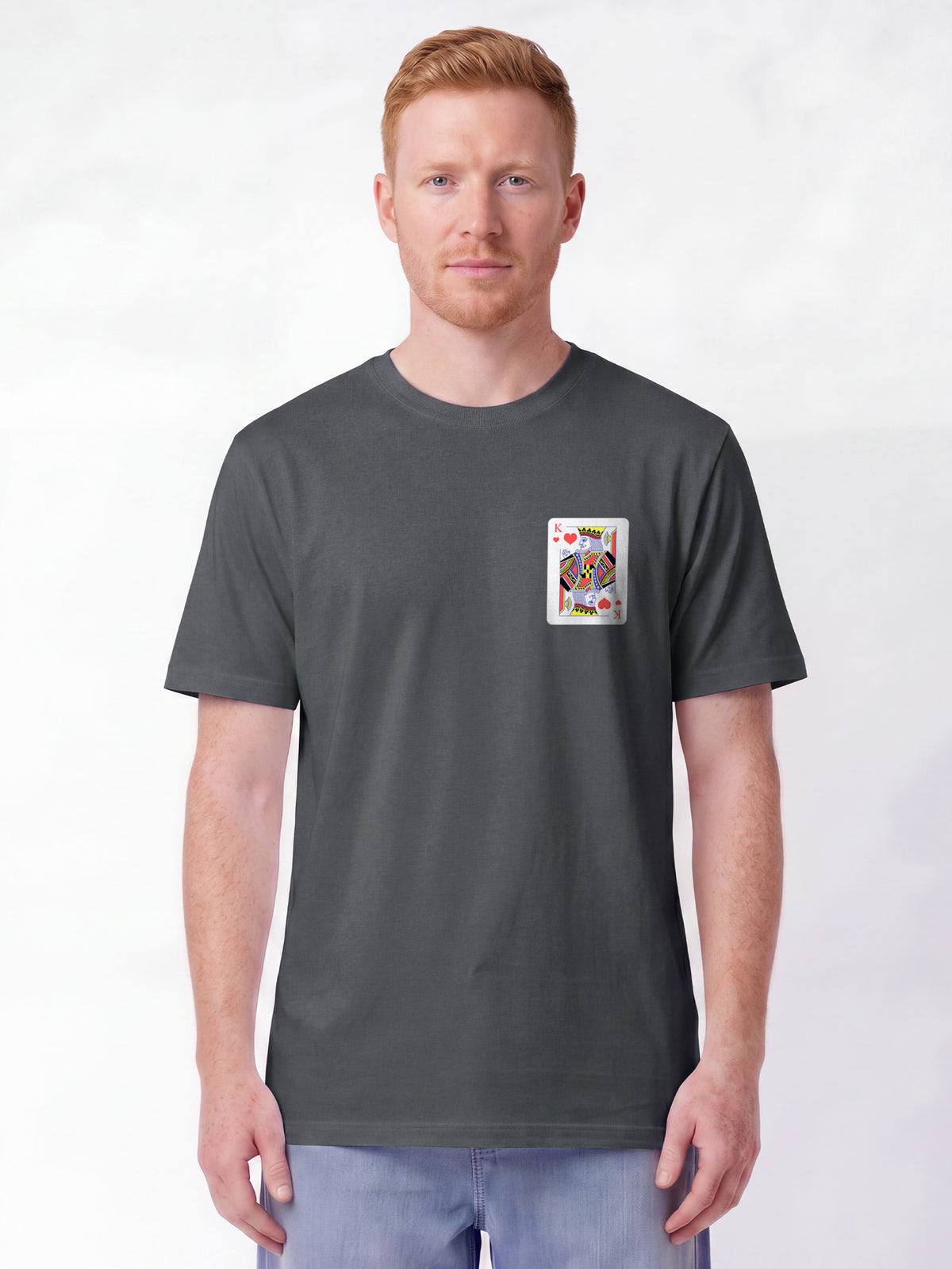 König der Herzen | T-Shirt Unisex-model_01;C253