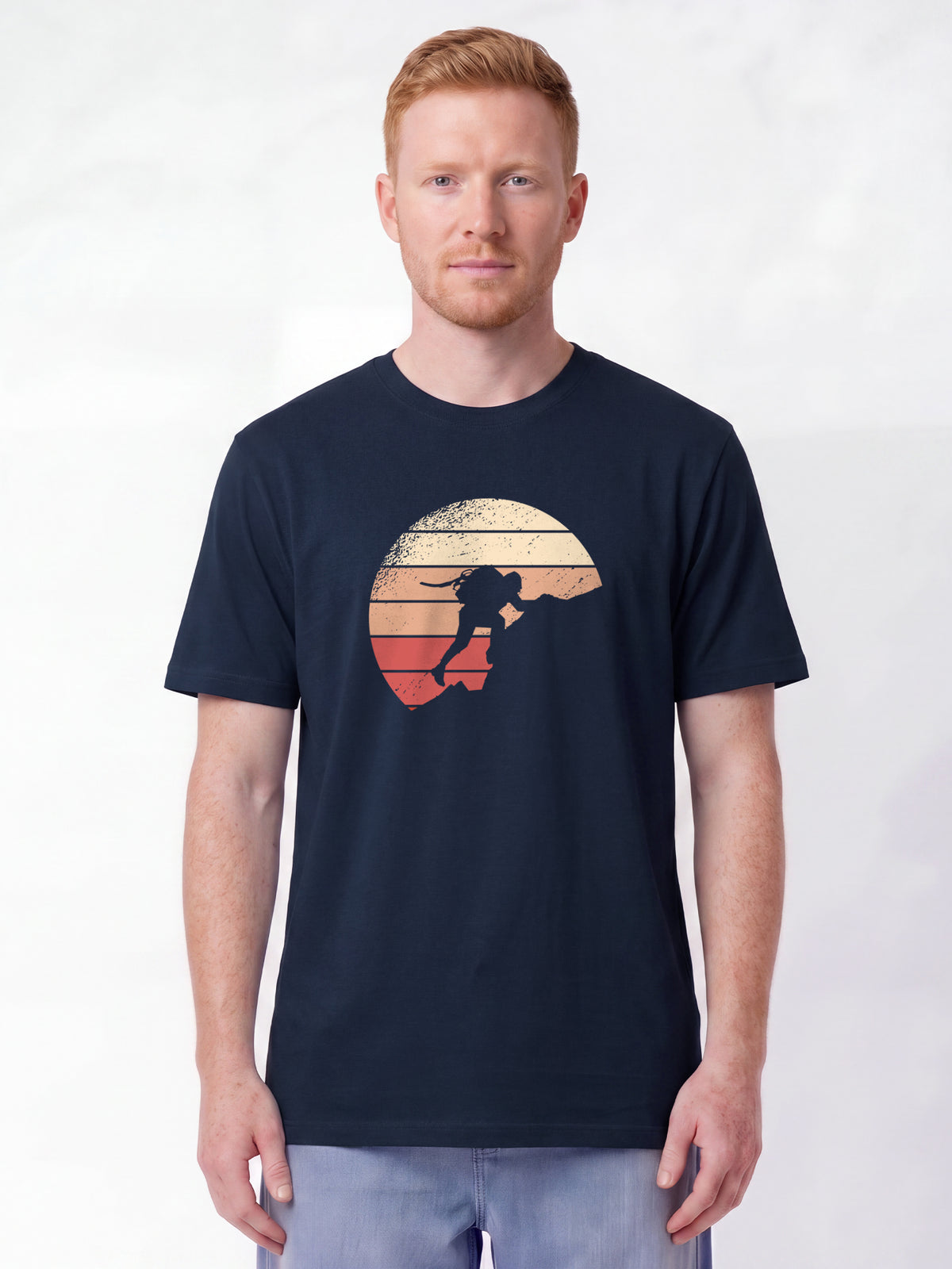 Mountain Climbing | T-Shirt Unisex-model_01;C727