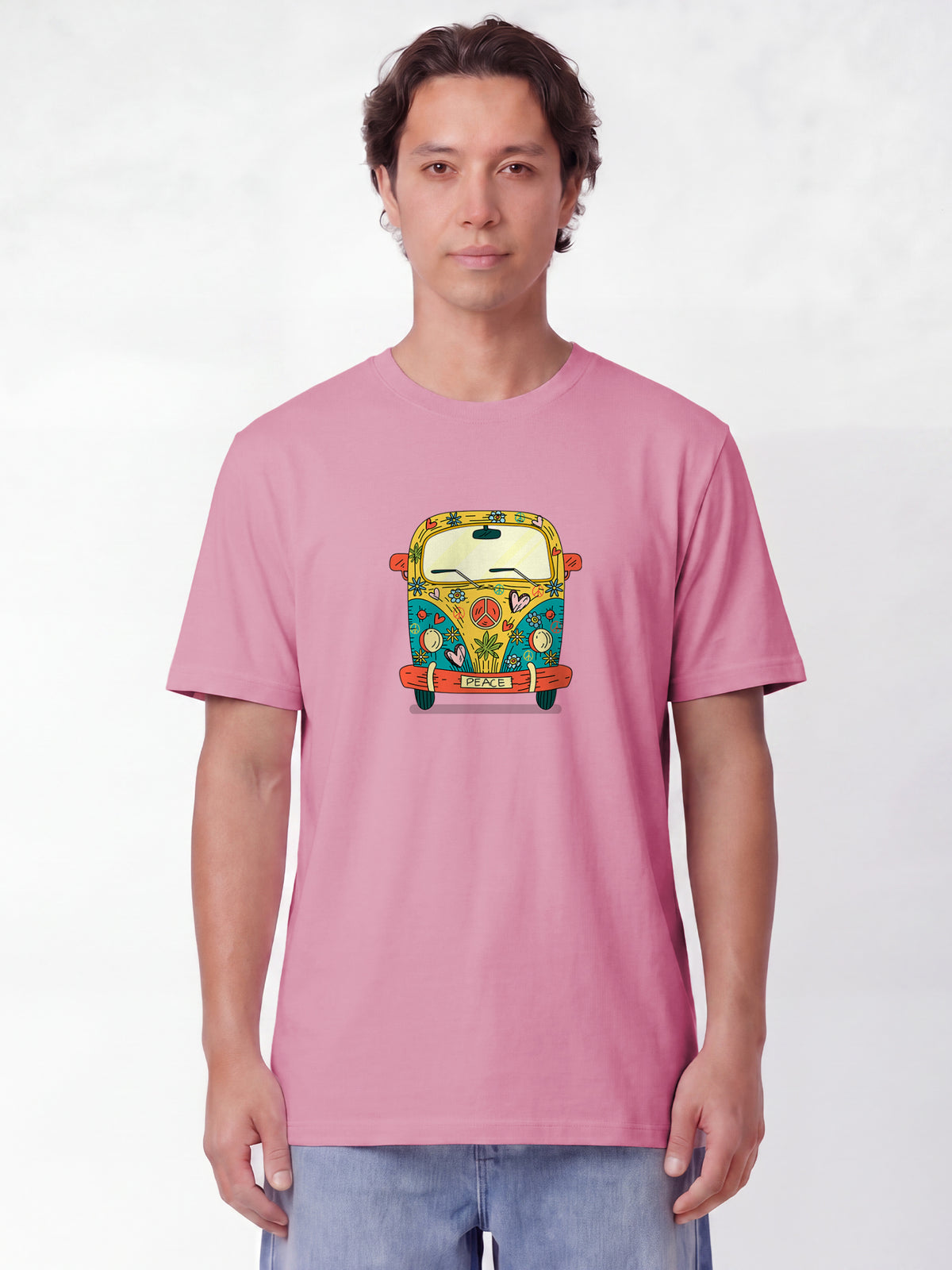 Hippies Bus | T-Shirt Unisex-model_01;C129