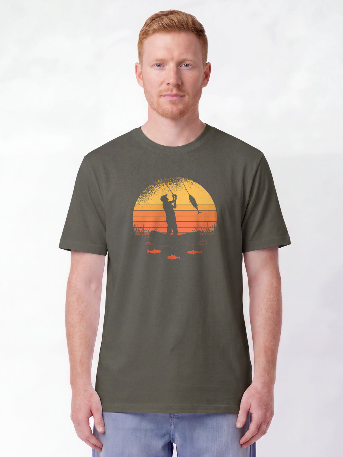 Angler | T-Shirt Unisex-model_01;C223