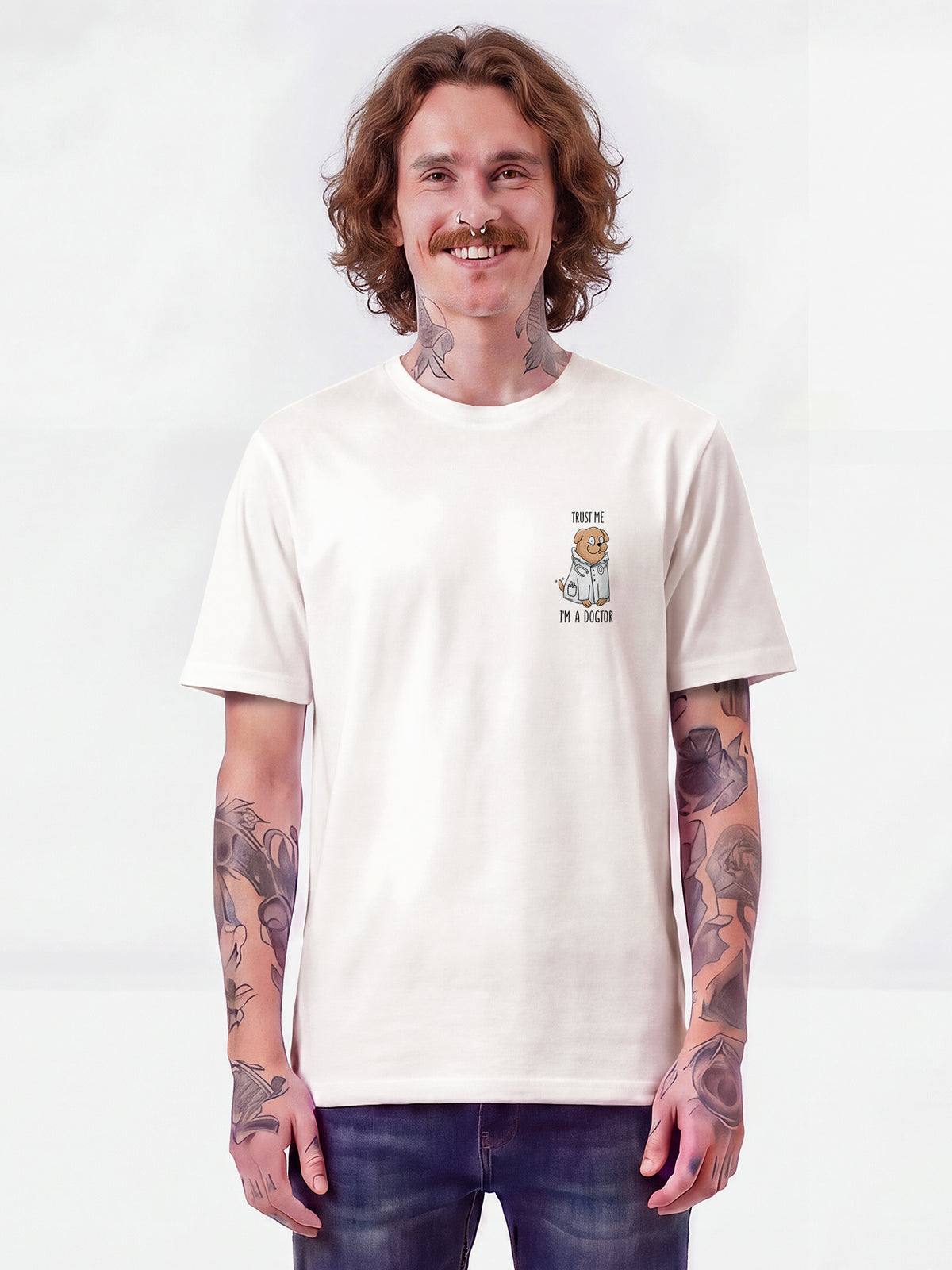 Dogtor | T-Shirt Unisex-model_01;C018
