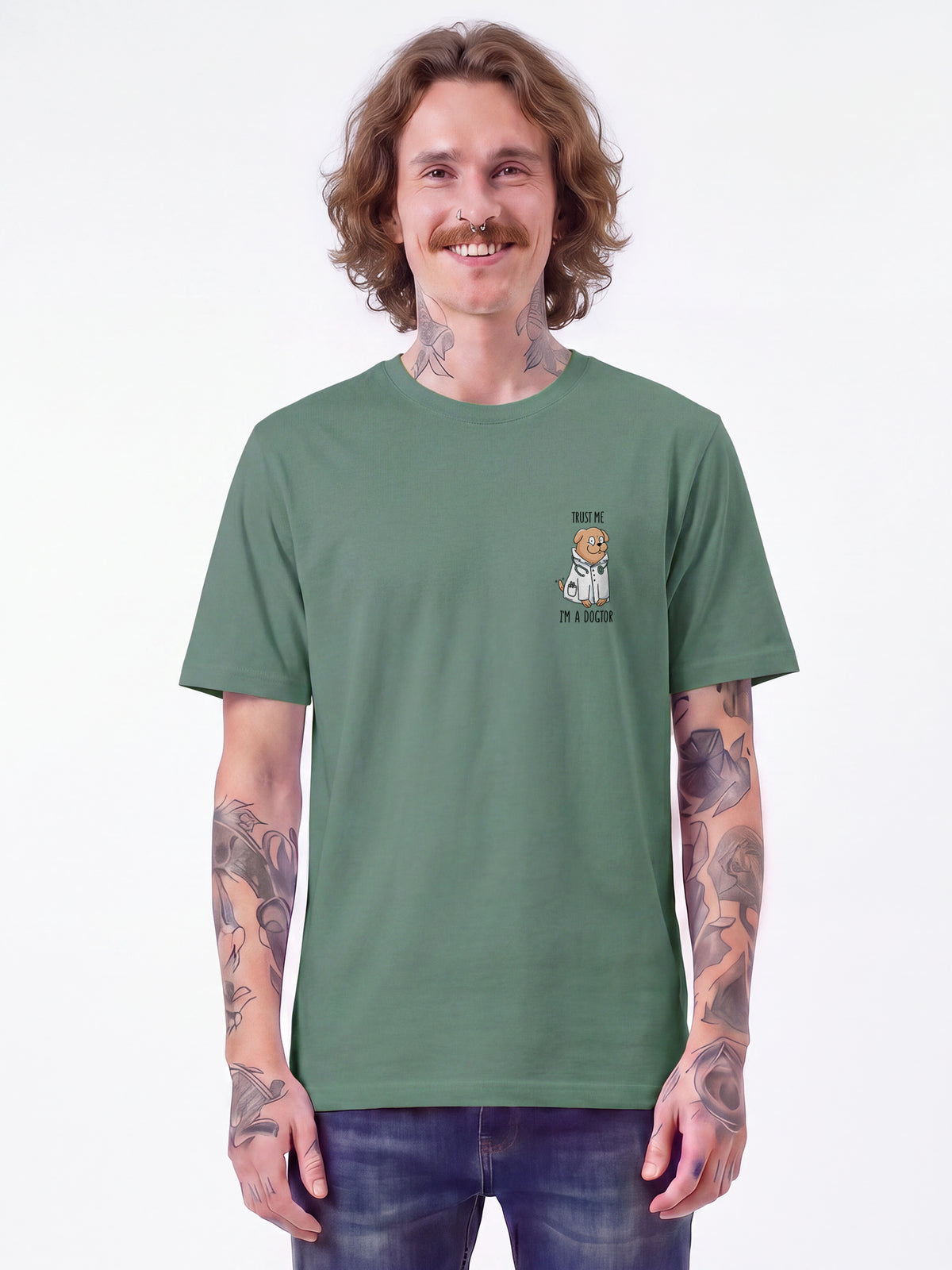 Dogtor | T-Shirt Unisex-model_01;C144