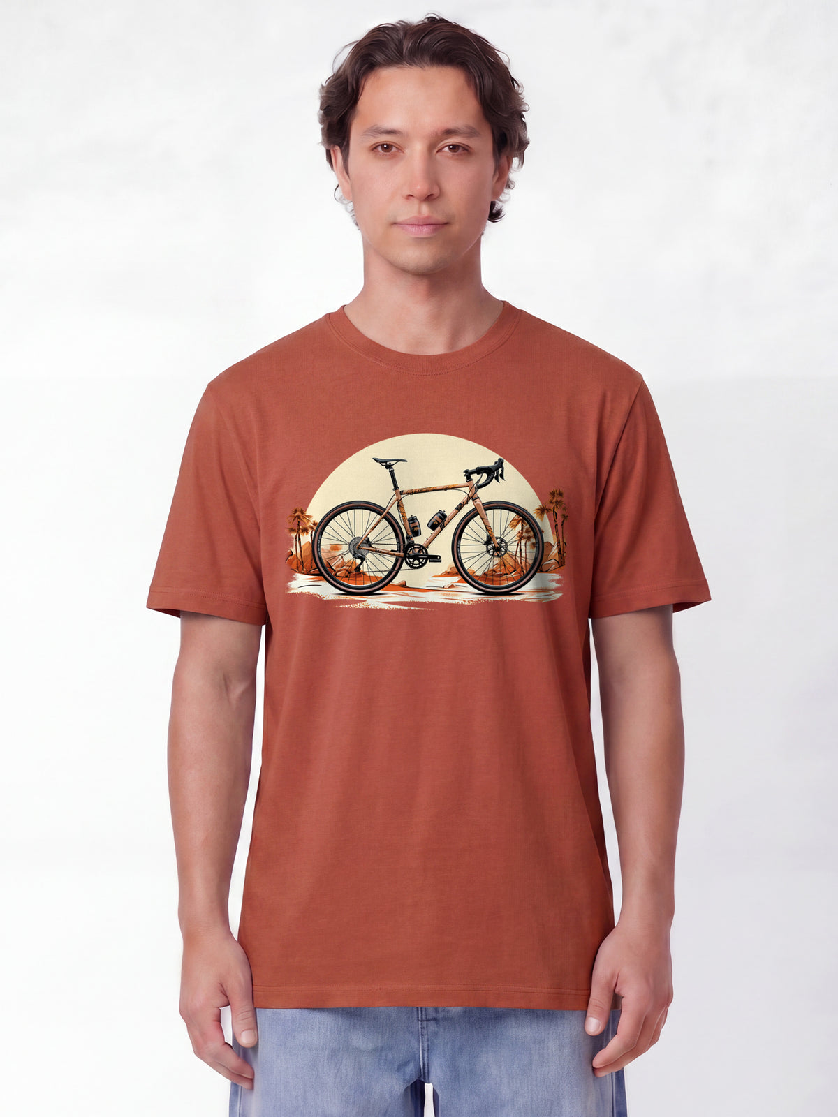 Gravelbike | T-Shirt Unisex-model_01;C730
