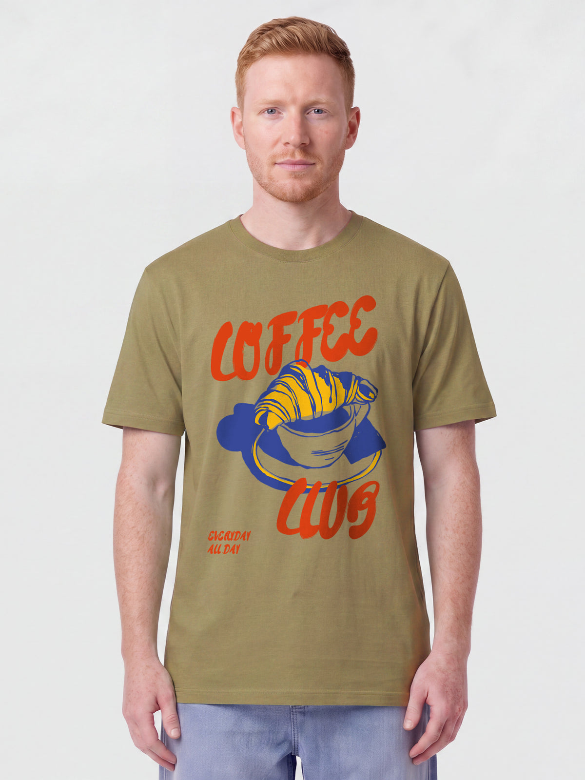 Coffee club | T-Shirt Unisex-model_01;C153