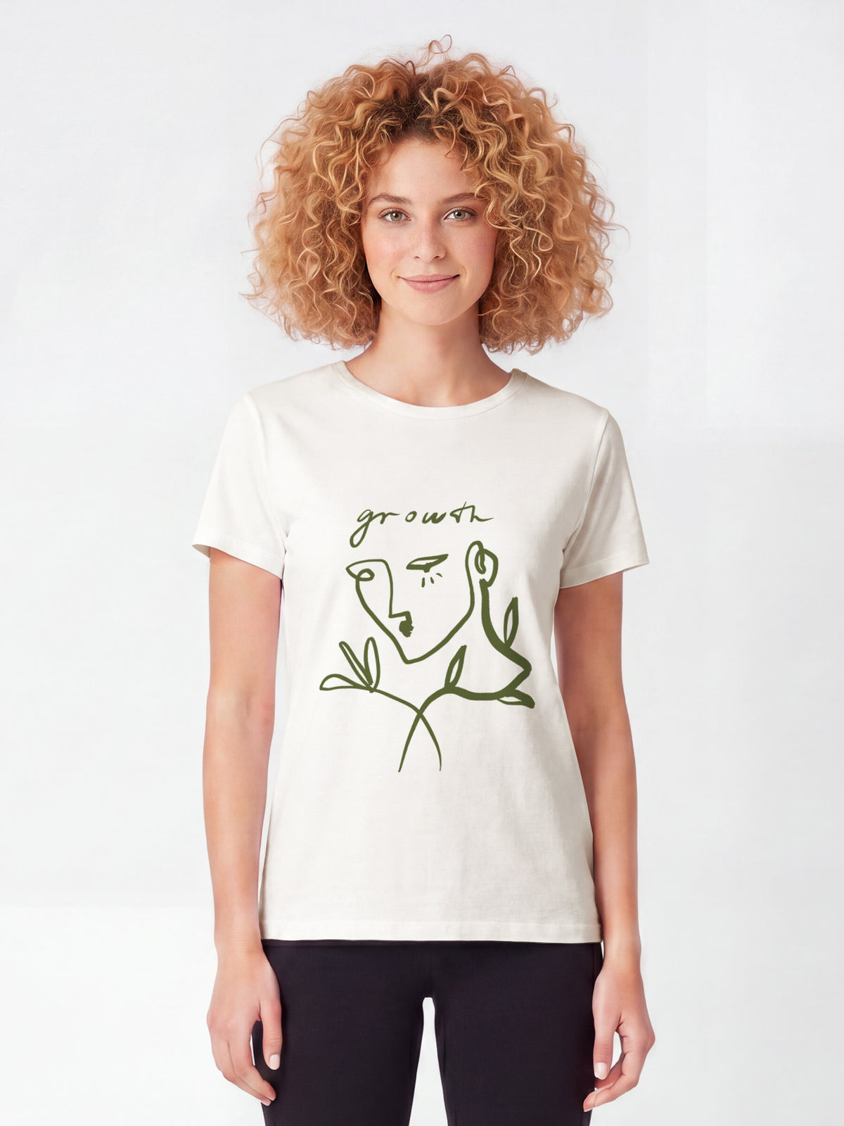 Growth | T-Shirt Frauen-model_01;C018