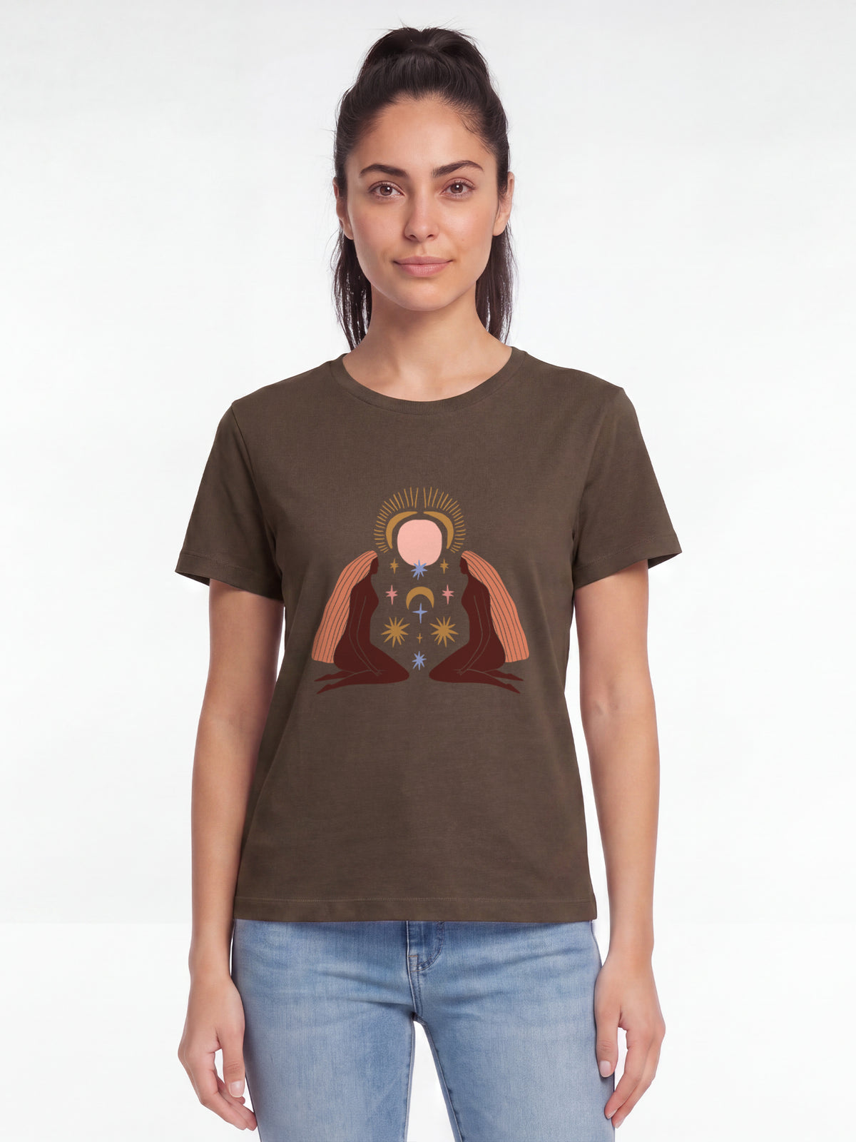 Love and flex | T-Shirt Frauen-model_01;C135
