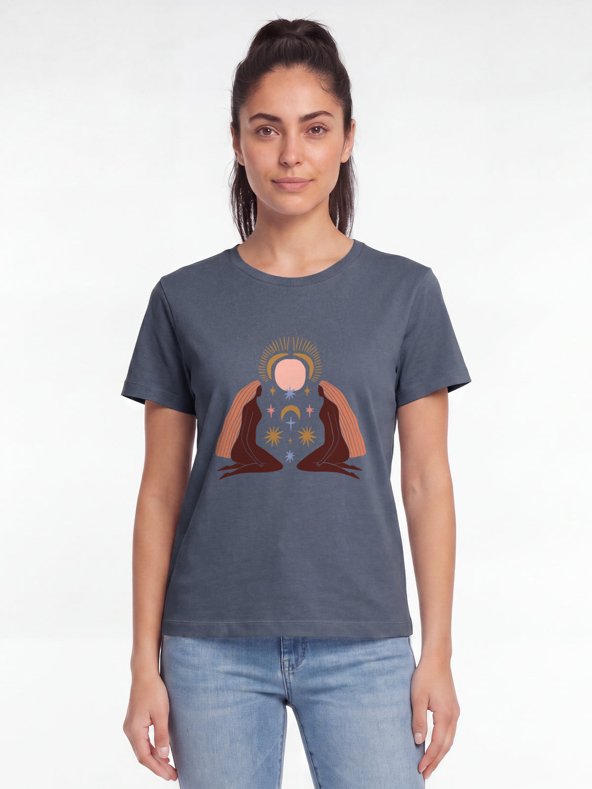 Love and flex | T-Shirt Frauen-model_01;C156