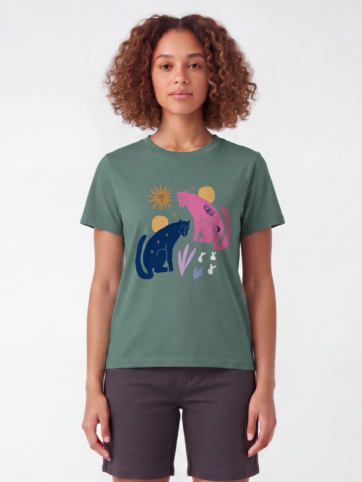 Love and flex | T-Shirt Frauen-model_01;C144