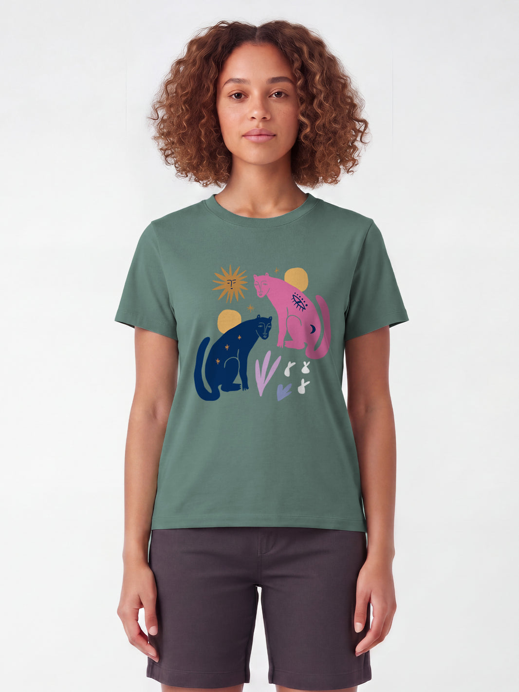 Love and flex | T-Shirt Frauen-model_01;C144