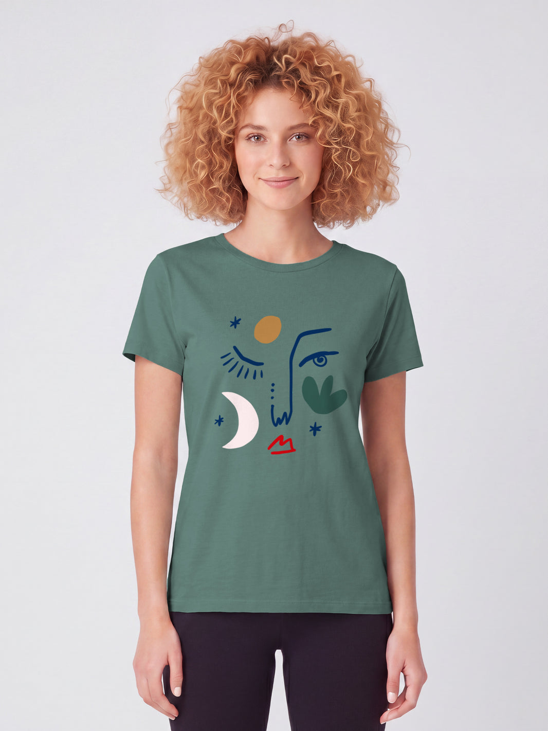 Love and flex | T-Shirt Frauen-model_01;C144