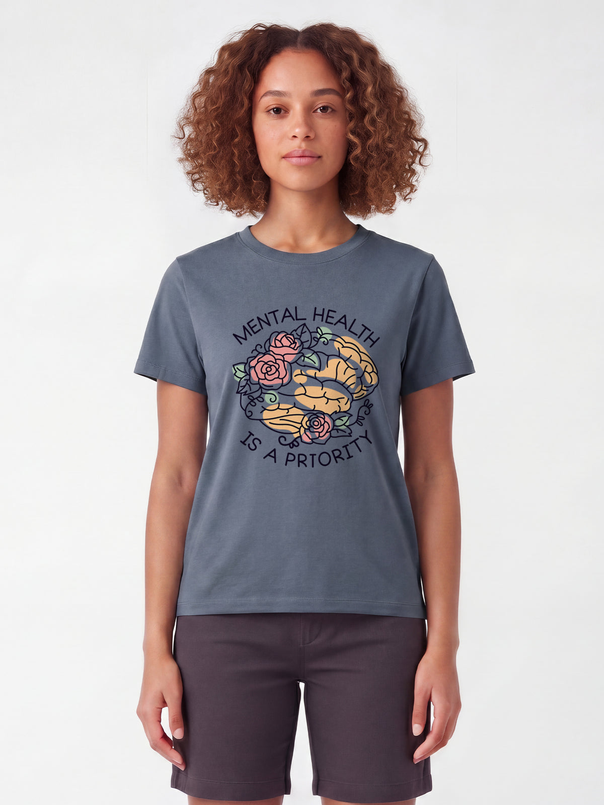 Mental Health | T-Shirt Frauen-model_01;C156