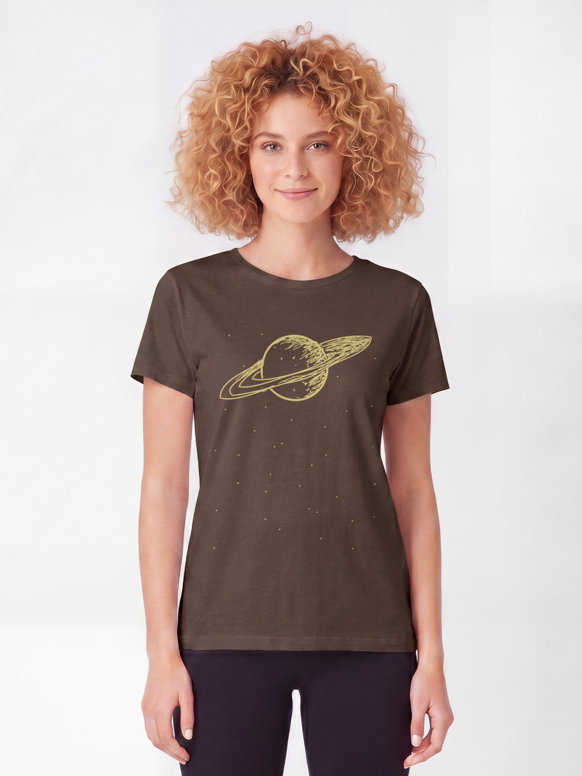 Saturn | T-Shirt Frauen-model_01;C135