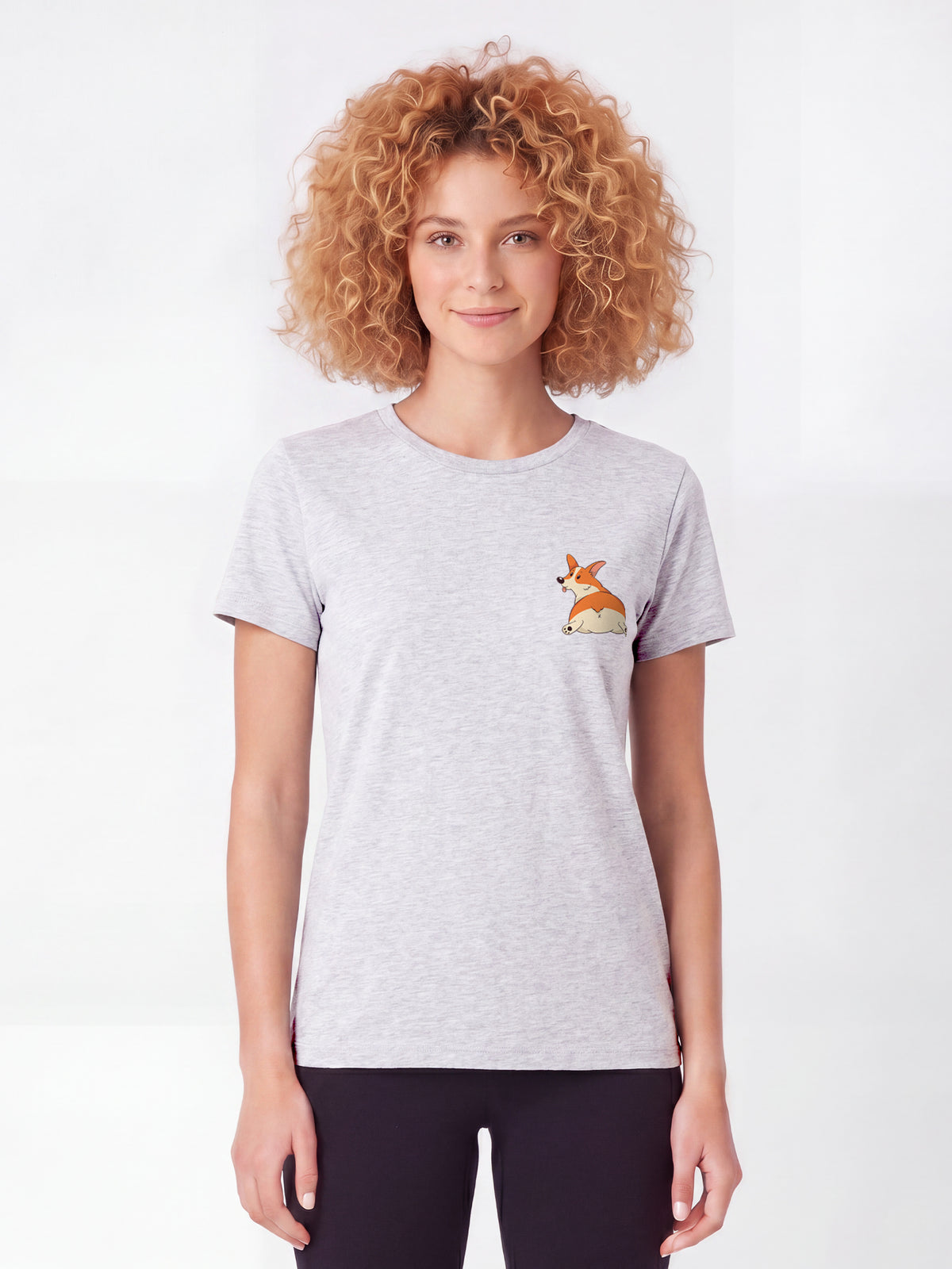 Corgi | T-Shirt Frauen-model_01;C146