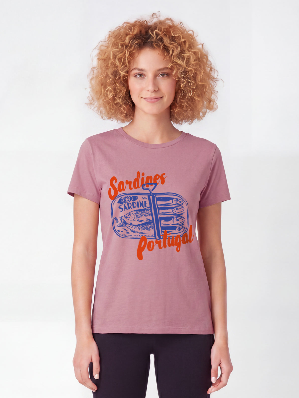 Sardines Portugal | T-Shirt Frauen-model_01;C355