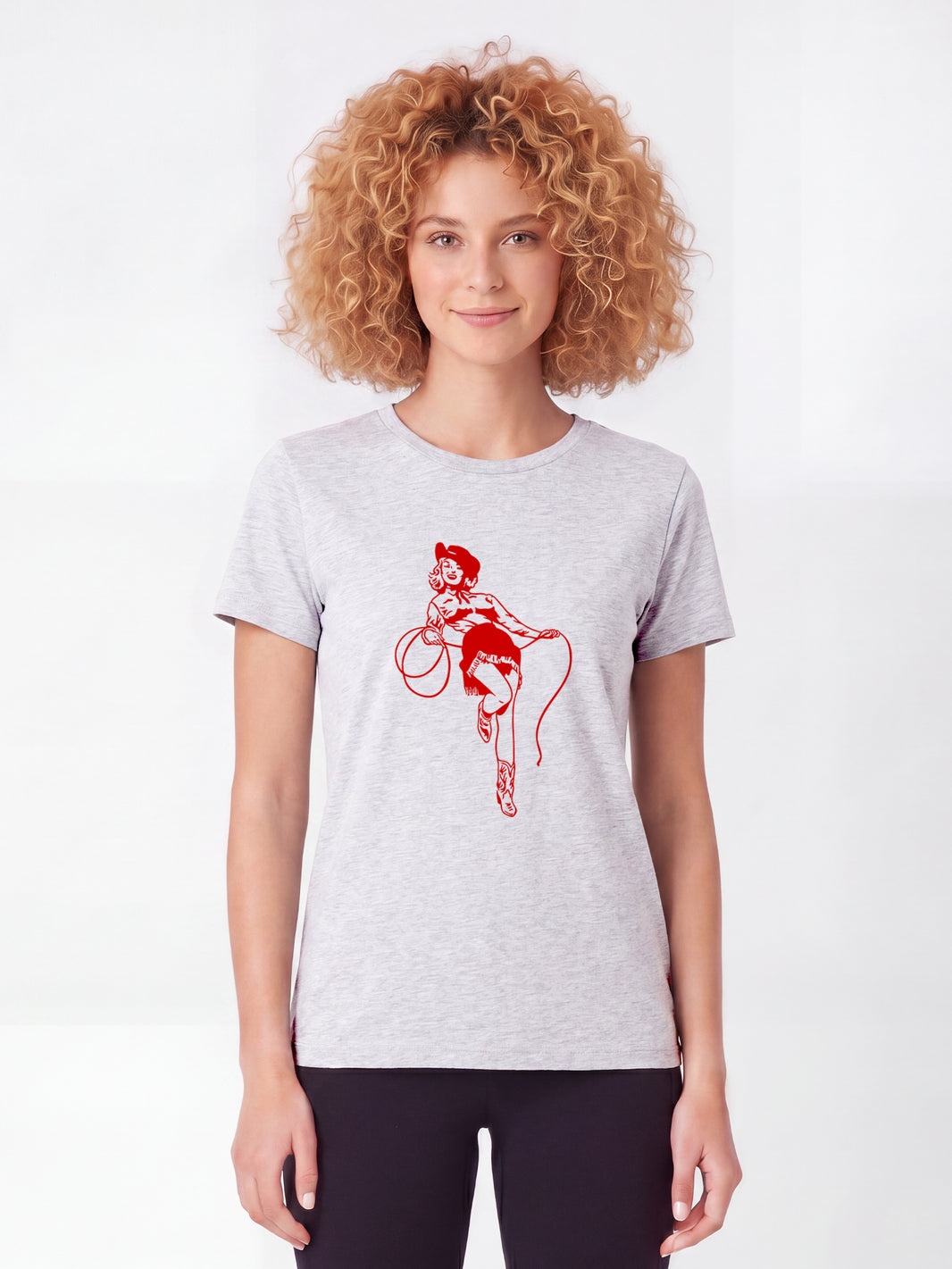 Cowgirl | T-Shirt Frauen-model_01;C146