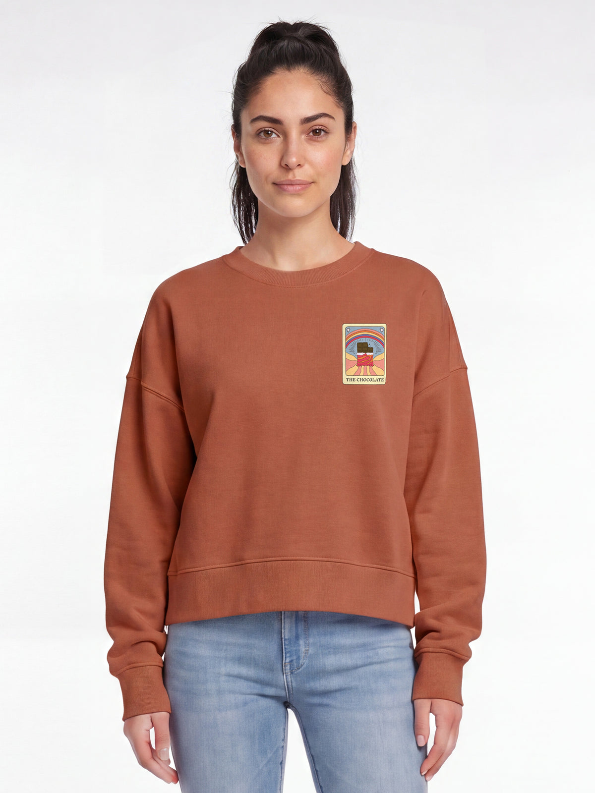 Tarot The Chocolate | Sweatshirt Frauen-model_01;C730