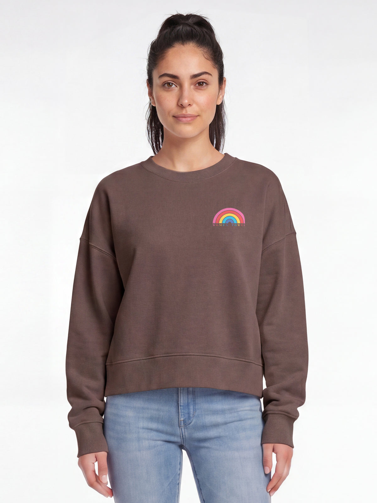 Women Power | Sweatshirt Frauen-model_01;C135