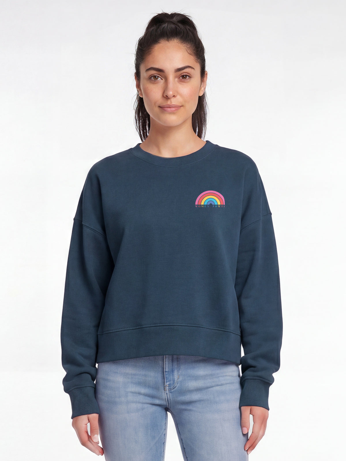 Women Power | Sweatshirt Frauen-model_01;C136