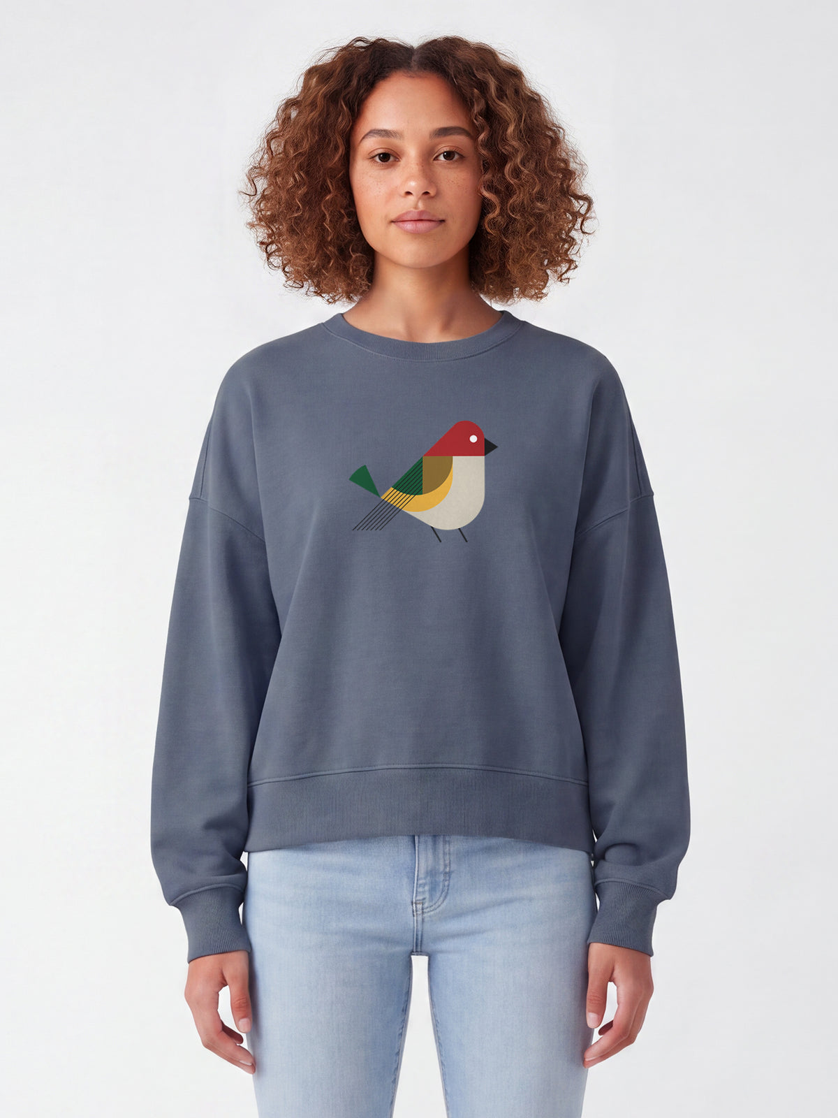 Vogel | Sweatshirt Frauen-model_01;C156