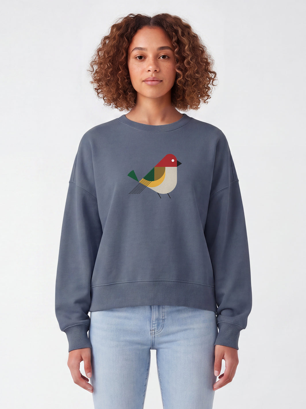 Vogel | Sweatshirt Frauen-model_01;C156