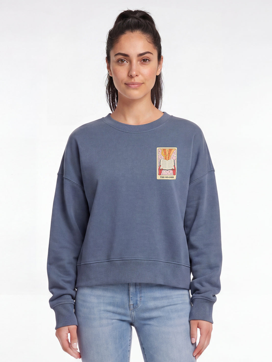 Tarot The Reader | Sweatshirt Frauen-model_01;C156