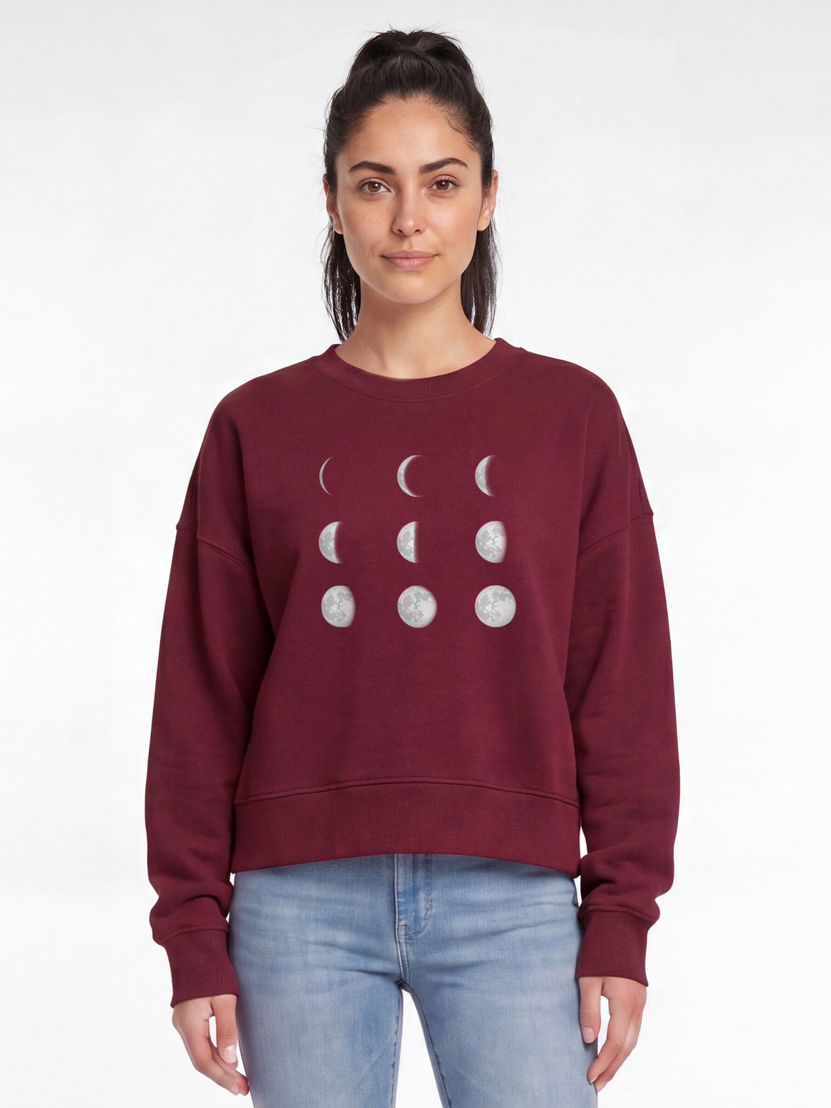 Moonphases | Sweatshirt Frauen-model_01;C244