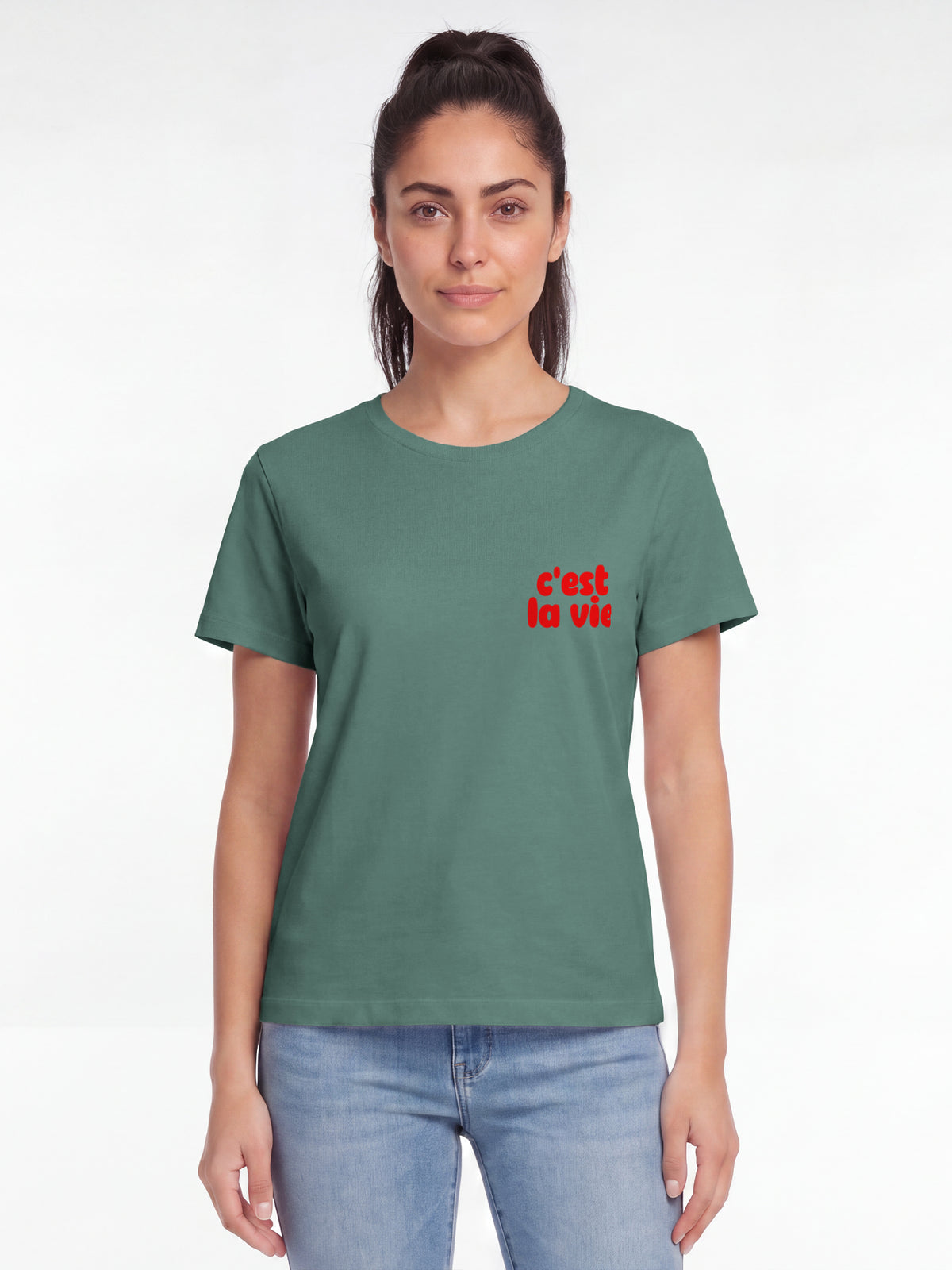 cest la vie | T-Shirt Frauen-model_01;C144