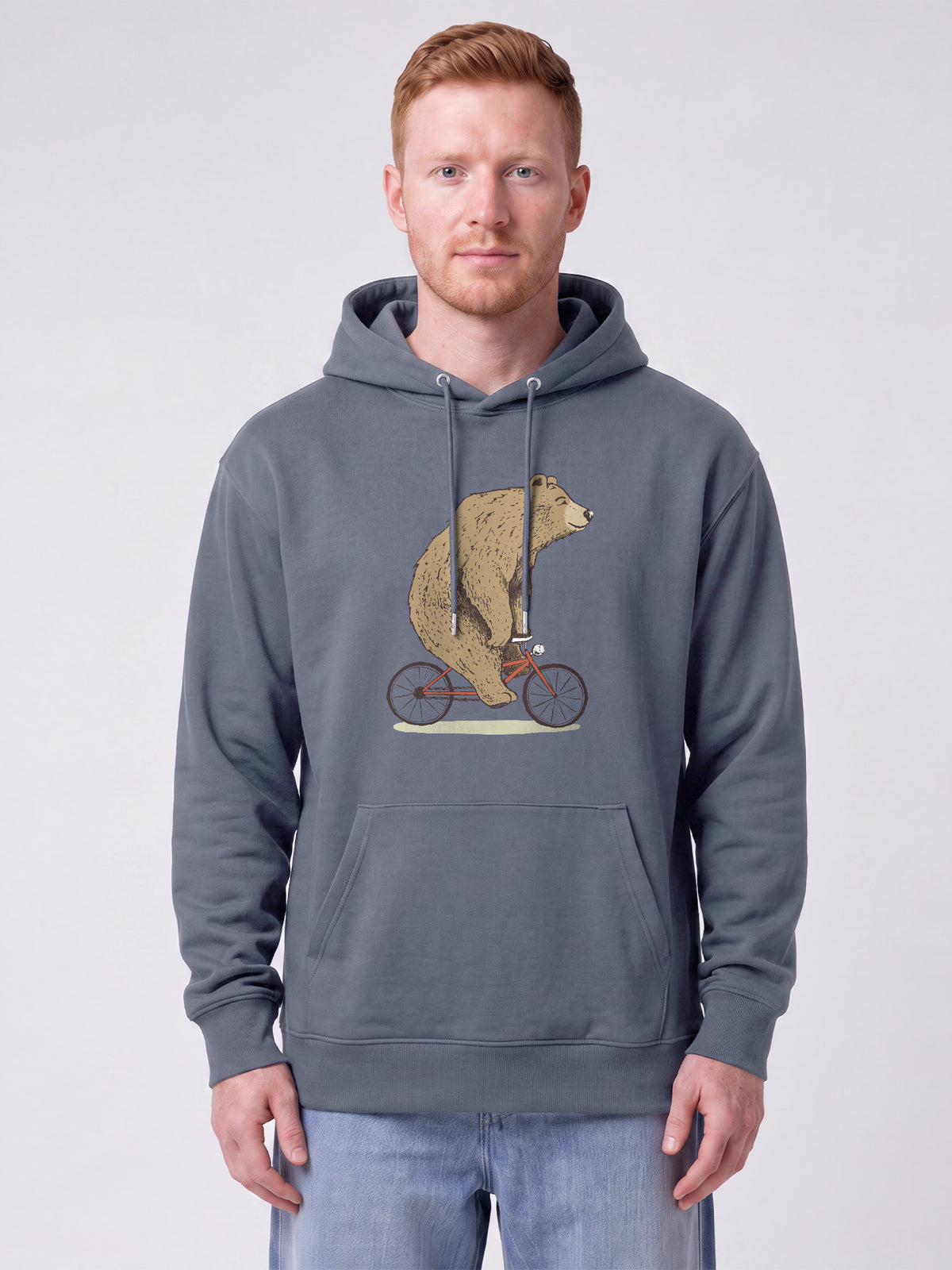 Fahrradbär | Hoodie Unisex-model_01;C156