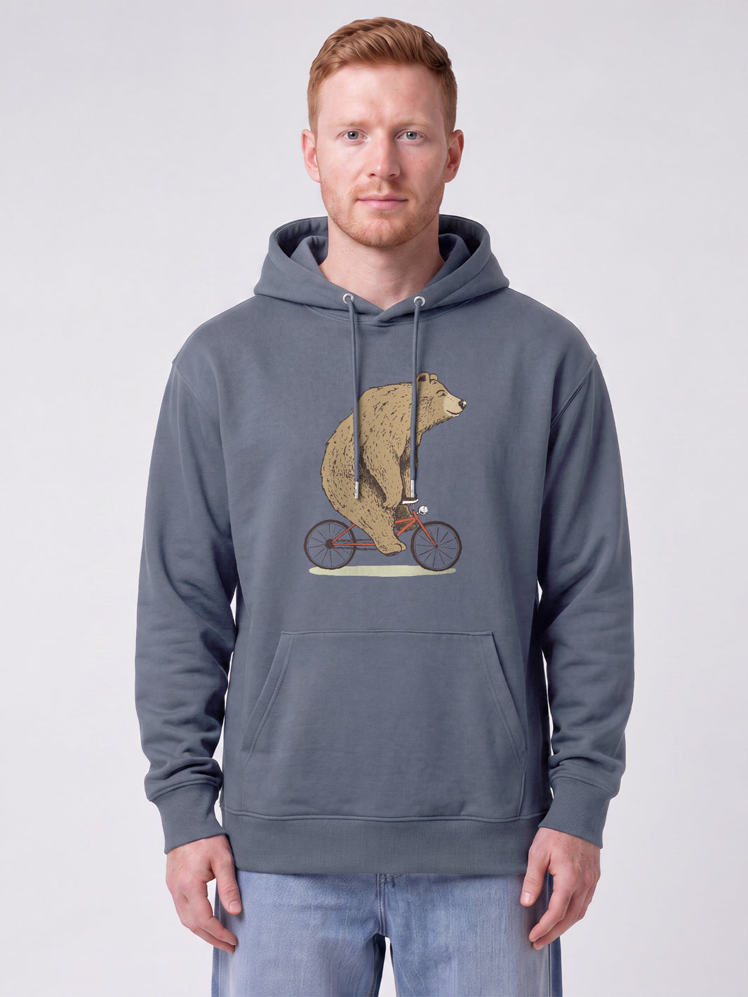 Fahrradbär | Hoodie Unisex-model_01;C156