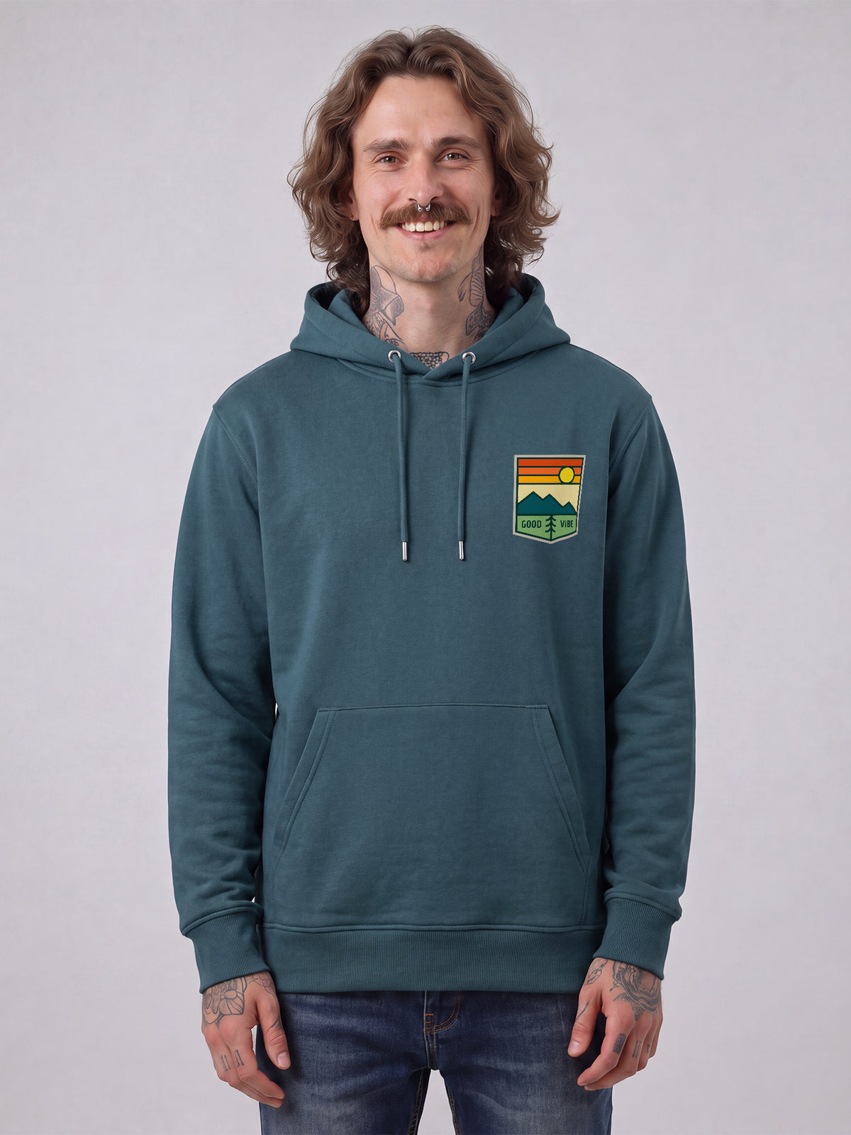Good Vibe | Hoodie Unisex-model_01;C702