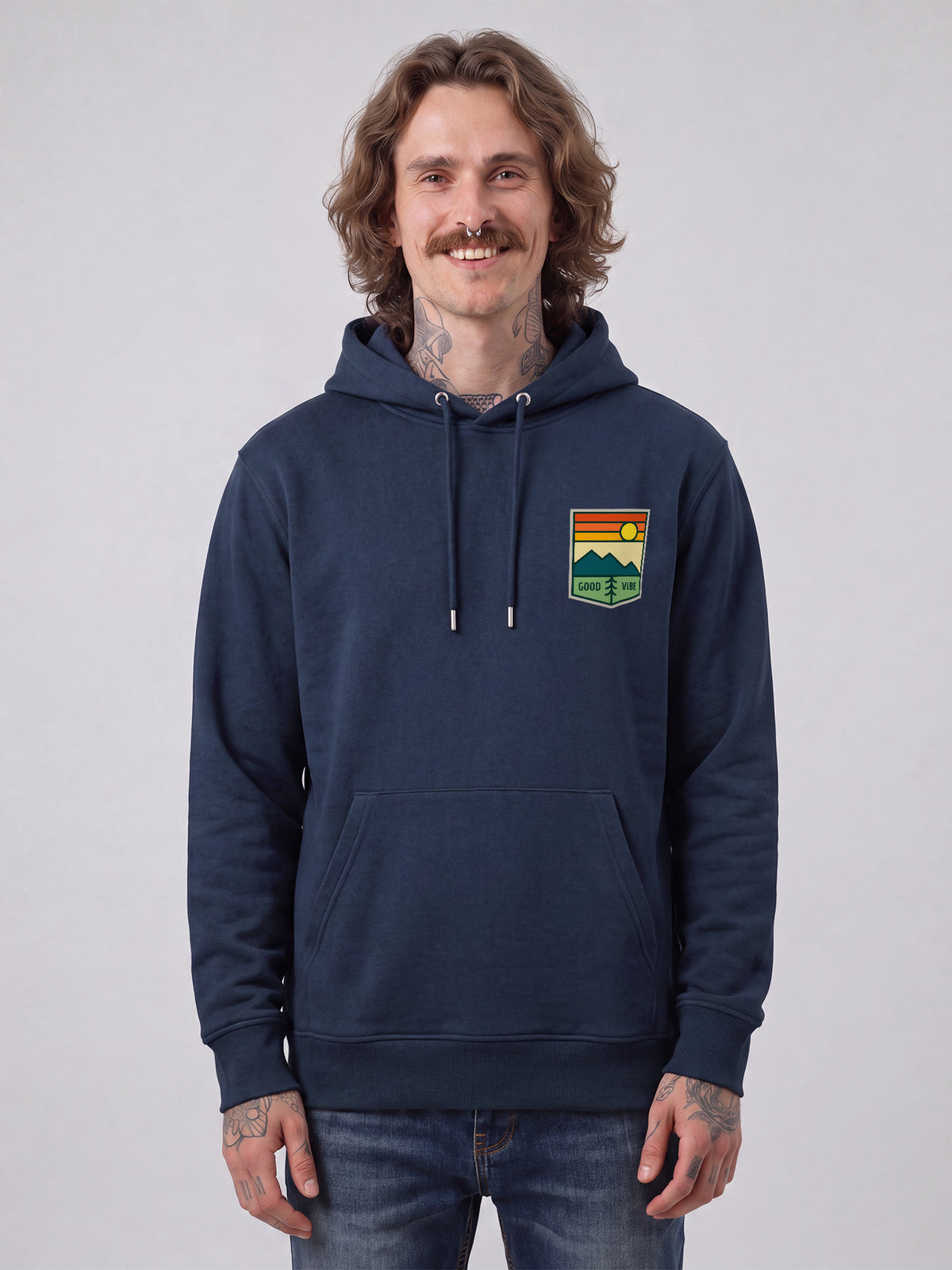 Good Vibe | Hoodie Unisex-model_01;C727