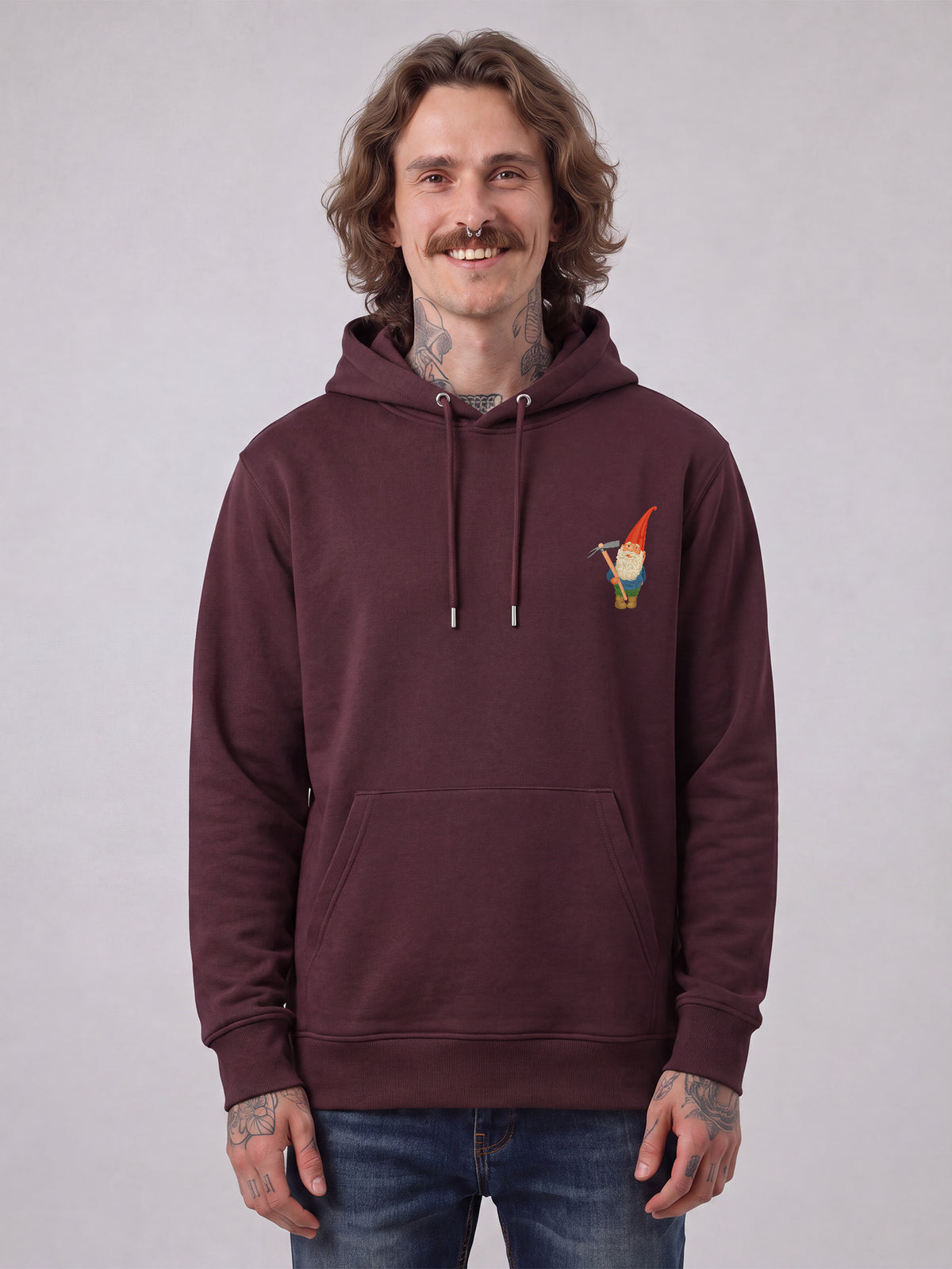 Gartenzwerg | Hoodie Unisex-model_01;C116