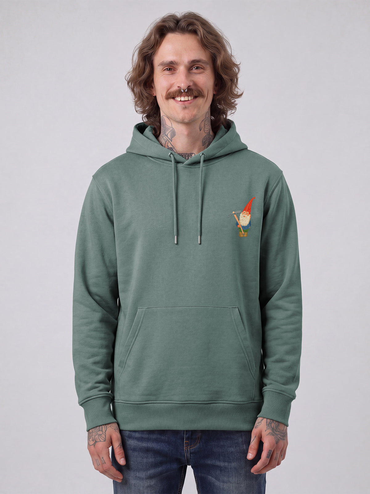 Gartenzwerg | Hoodie Unisex-model_01;C144