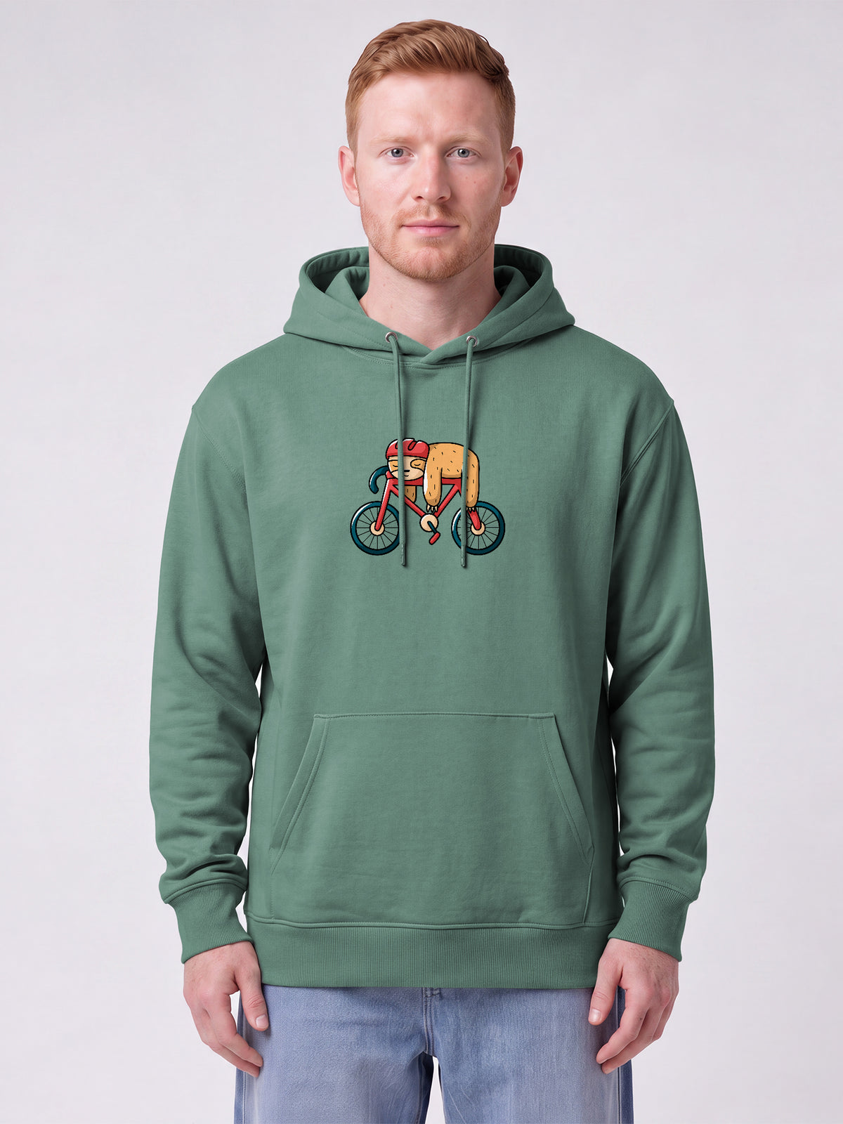 Sloth | Hoodie Unisex-model_01;C144